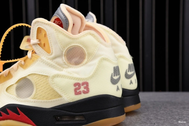 Bmlin Retro OFF-WHITE DH8565-100 5 Sail Jordan 0812